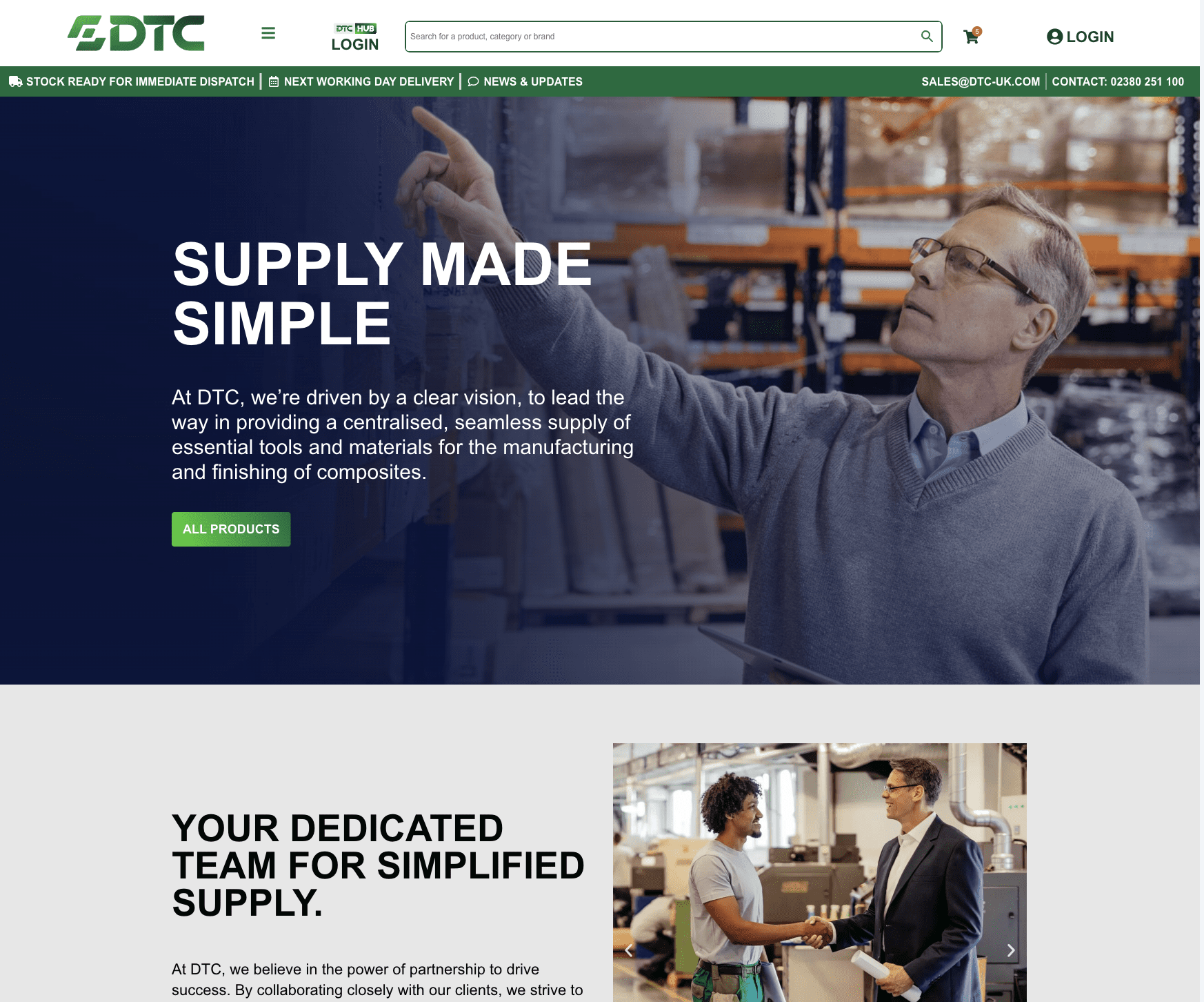 Historic DTC WooCommerce redesign
