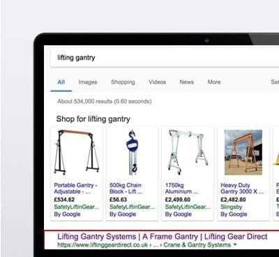 Historic lifting-gantry search result