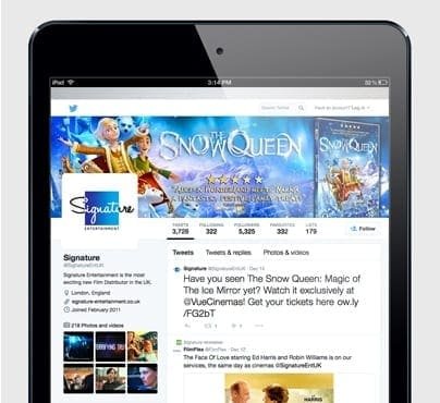 Historic Signature Entertainment social campaign