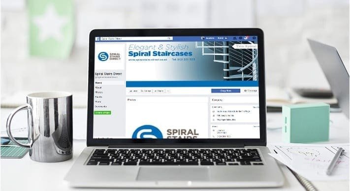 Spiral Stairs Web Design