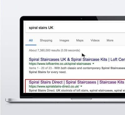 Spiral Stairs SEO Search