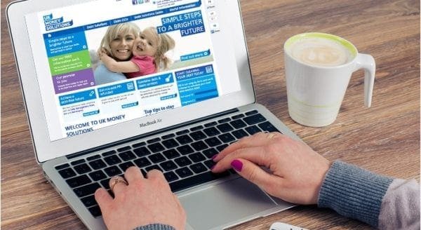 Historic UK Money Solutions Joomla website
