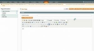 How to Customise a CMS Page in Magento: Video Tutorial