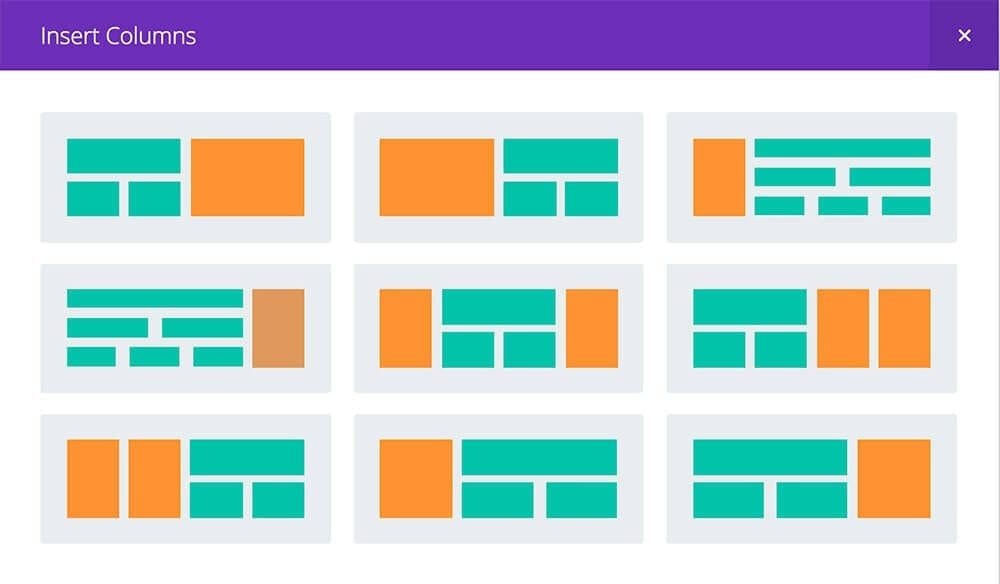 Build your own page layouts