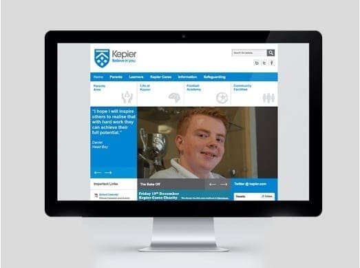 Kepier Sports College Joomla Template Development