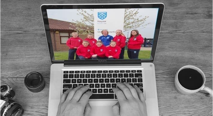 Kepier Sports College Homepage Design