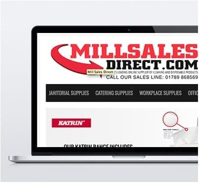 Mill Sales Direct Magento Design - Product page