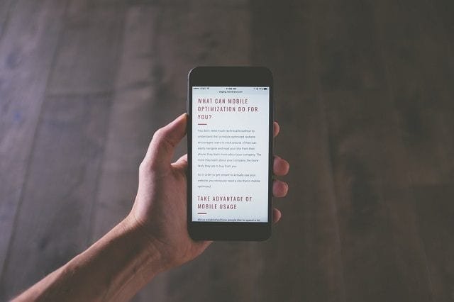 SEO tips for 2019 mobile optimisation