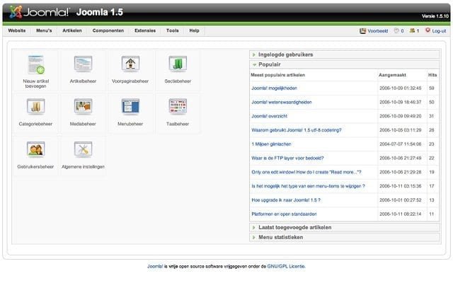 Joomla features – WordPress vs Drupal vs Joomla