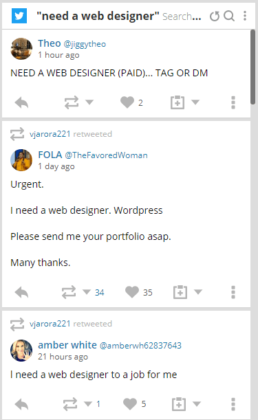 Displaying Social Listening Results via Hootsuite