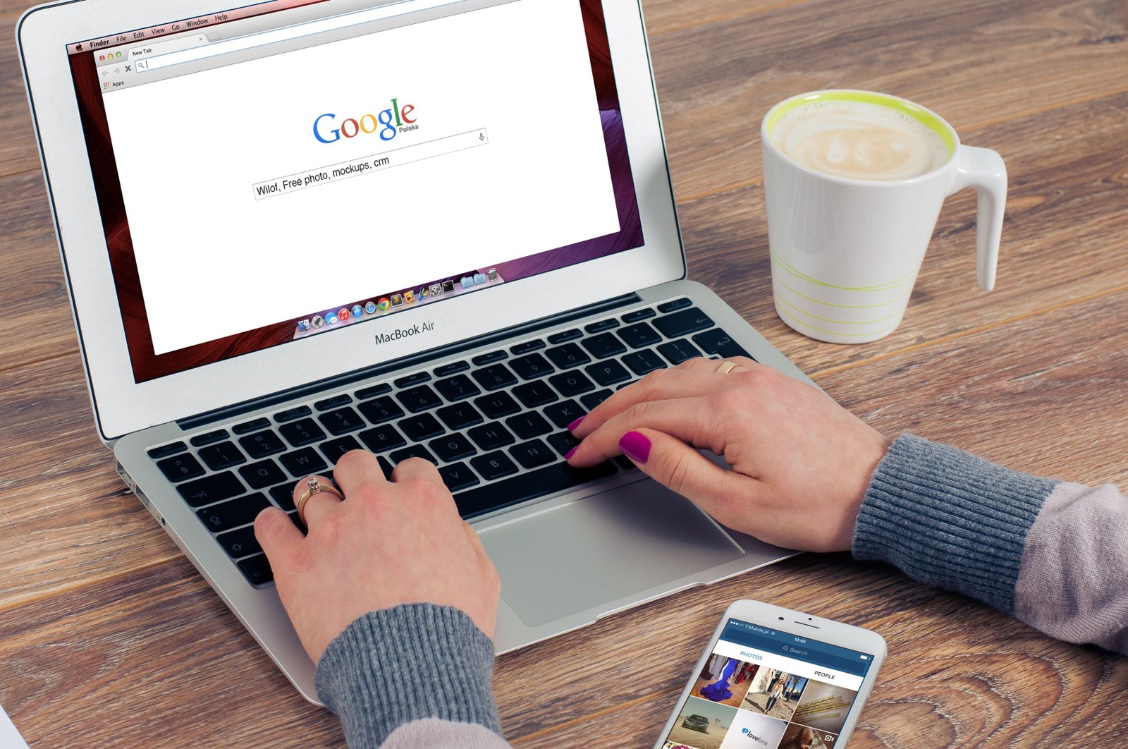 Browsing Google with search intent