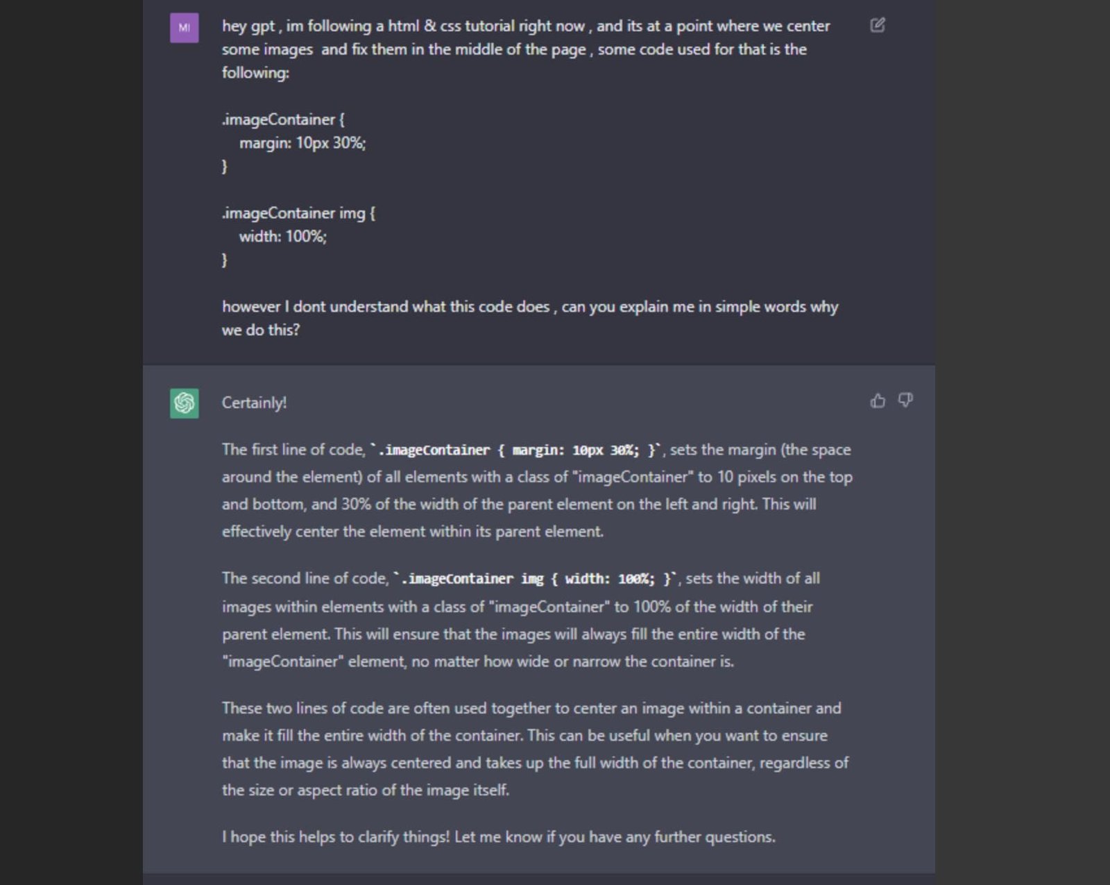 Using ChatGPT AI for coding and problem solving