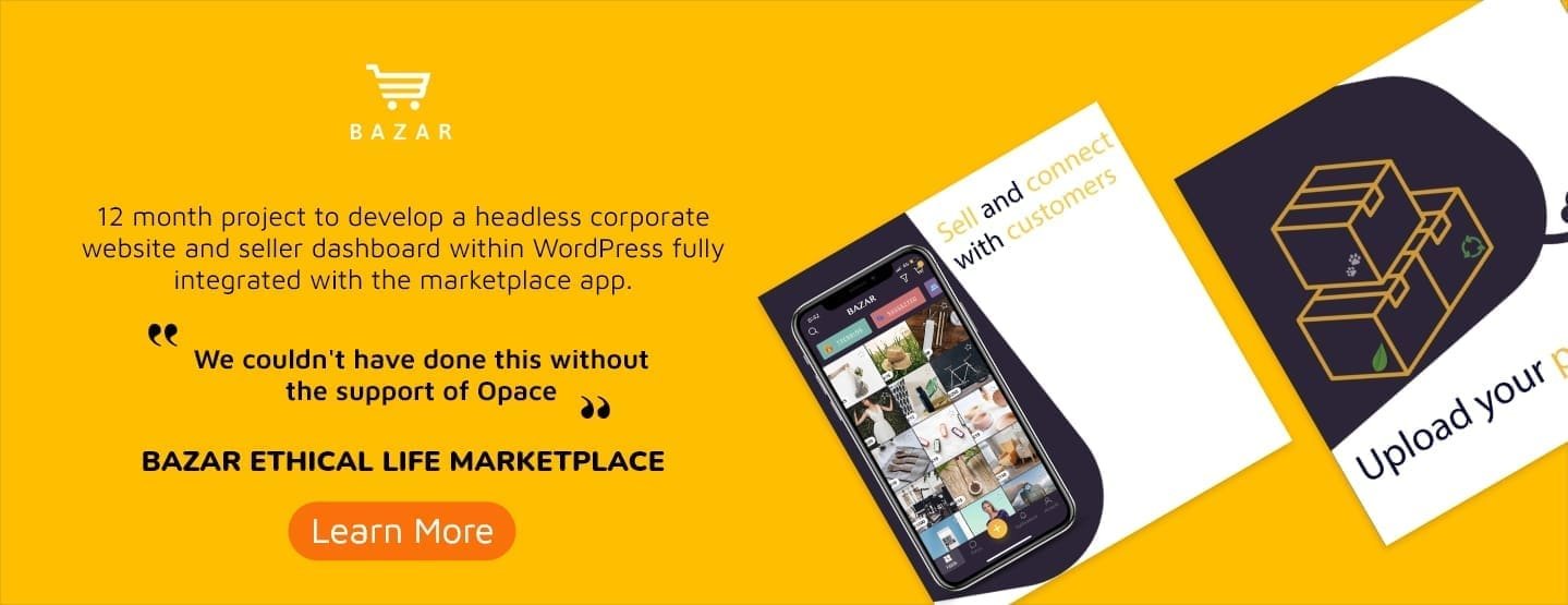 Bazar Ethical Life Marketplace banner