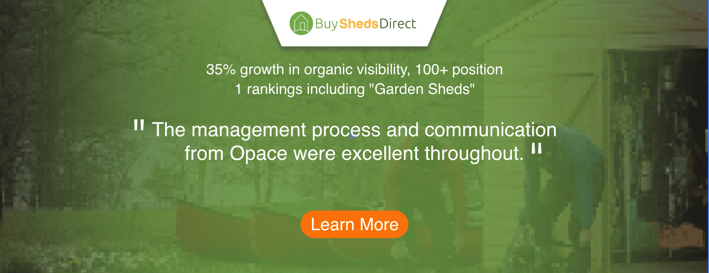 Buy Sheds Direct SEO