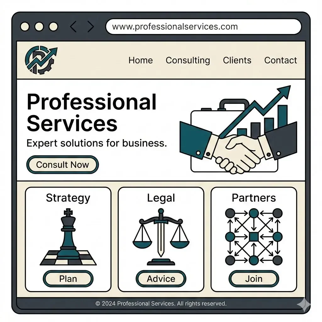 Professional Services Web Design & B2B Marketing
