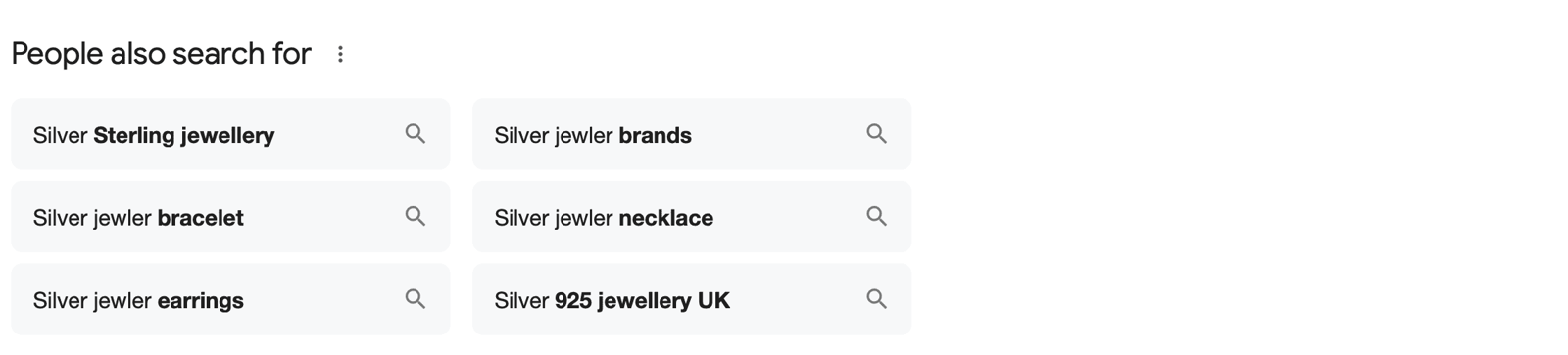 People also search for to find long-tail keywords People also search for to find long-tail keywords
