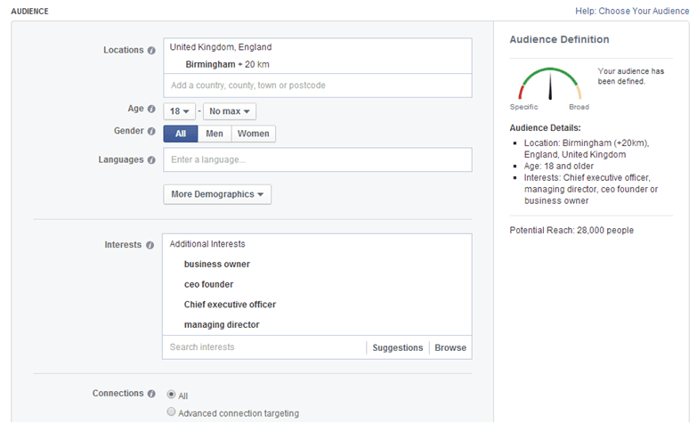 Facebook Ads Targeting Criteria Facebook Ads Targeting Criteria