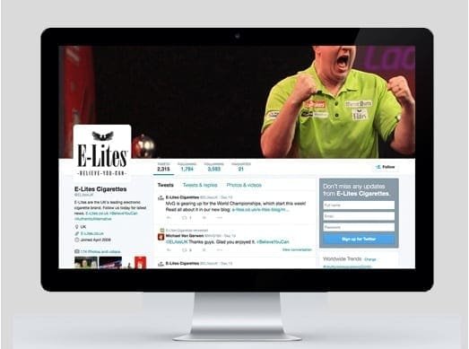 3 E-Lites social media