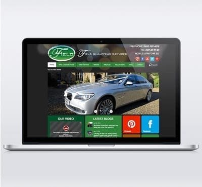 7 Field Chauffeur Services Web Design