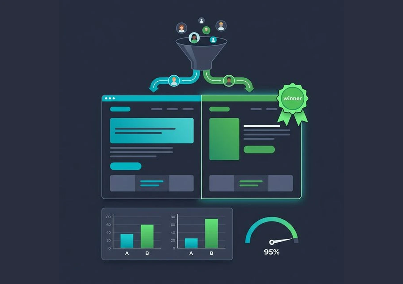 A/B Testing Services — from hypothesis to validated winner