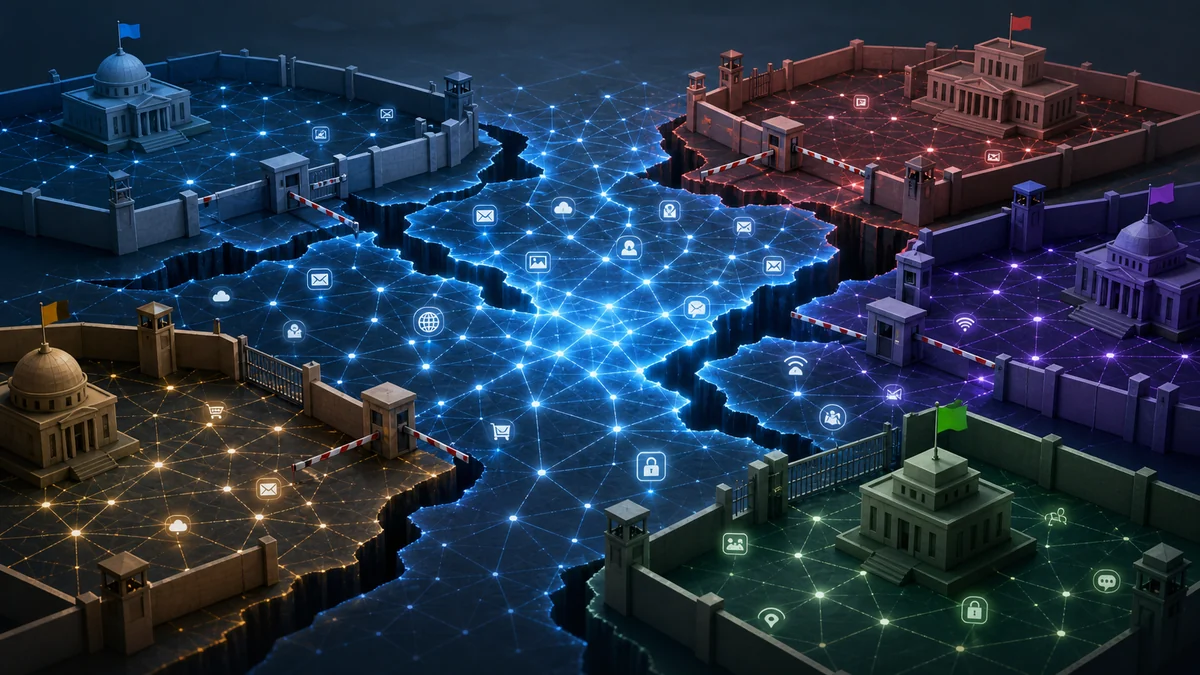 UK social media ban contributing to open web fragmentation through state-controlled digital spaces