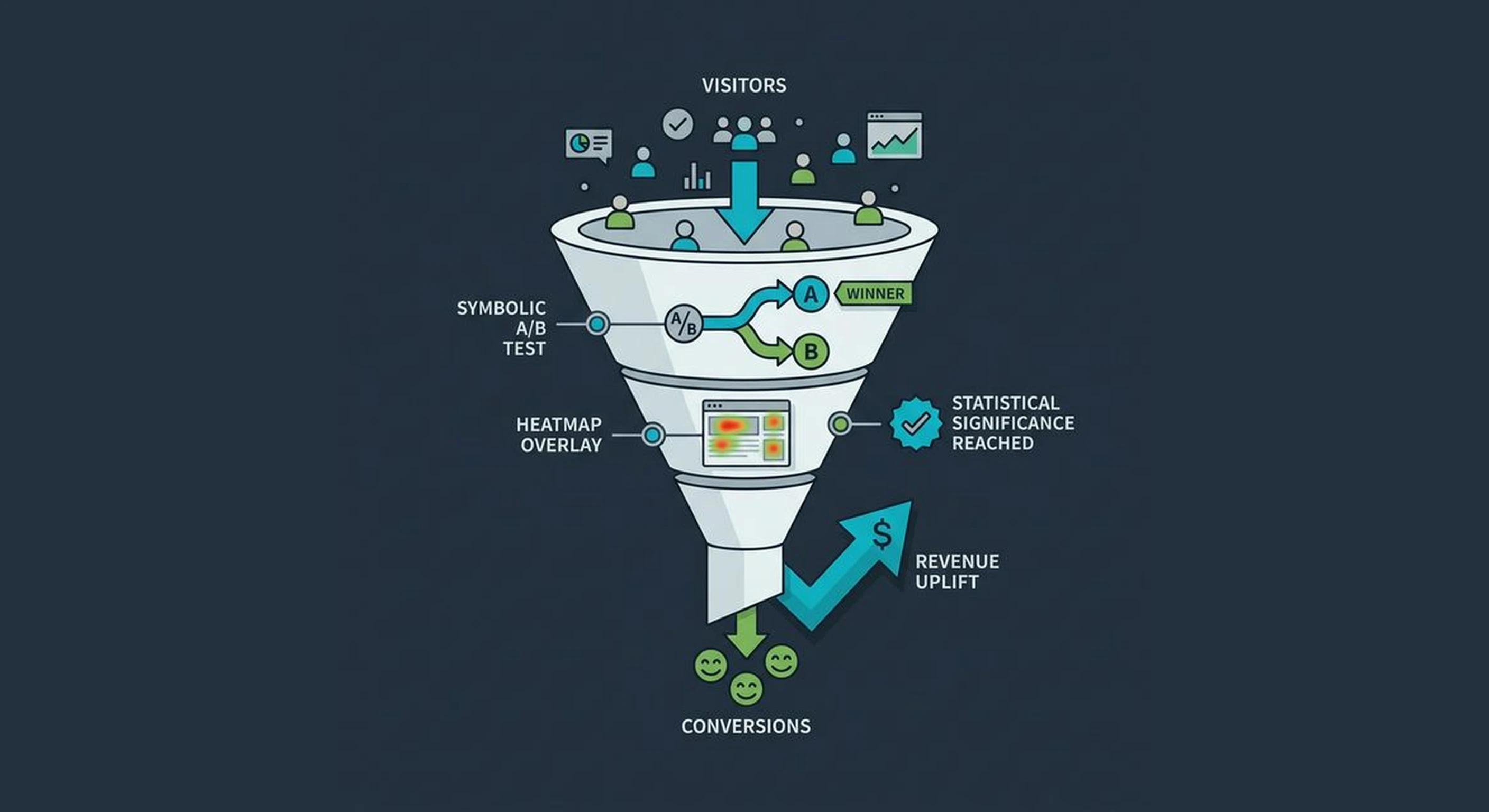 Conversion Rate Optimisation Services — the CRO process from audit to validated improvement