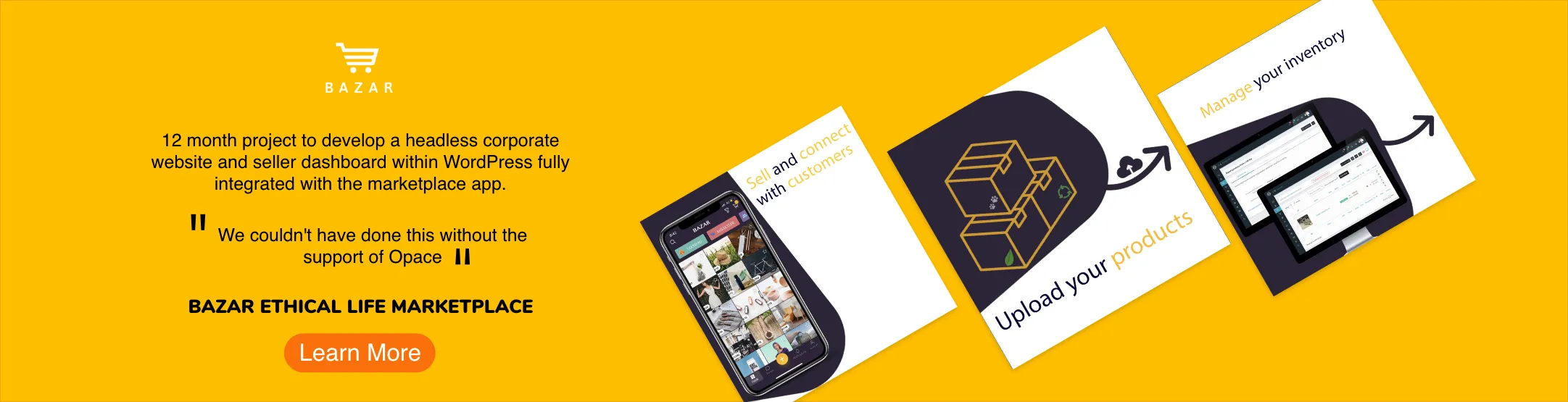 Bazar Ethical Life Marketplace project