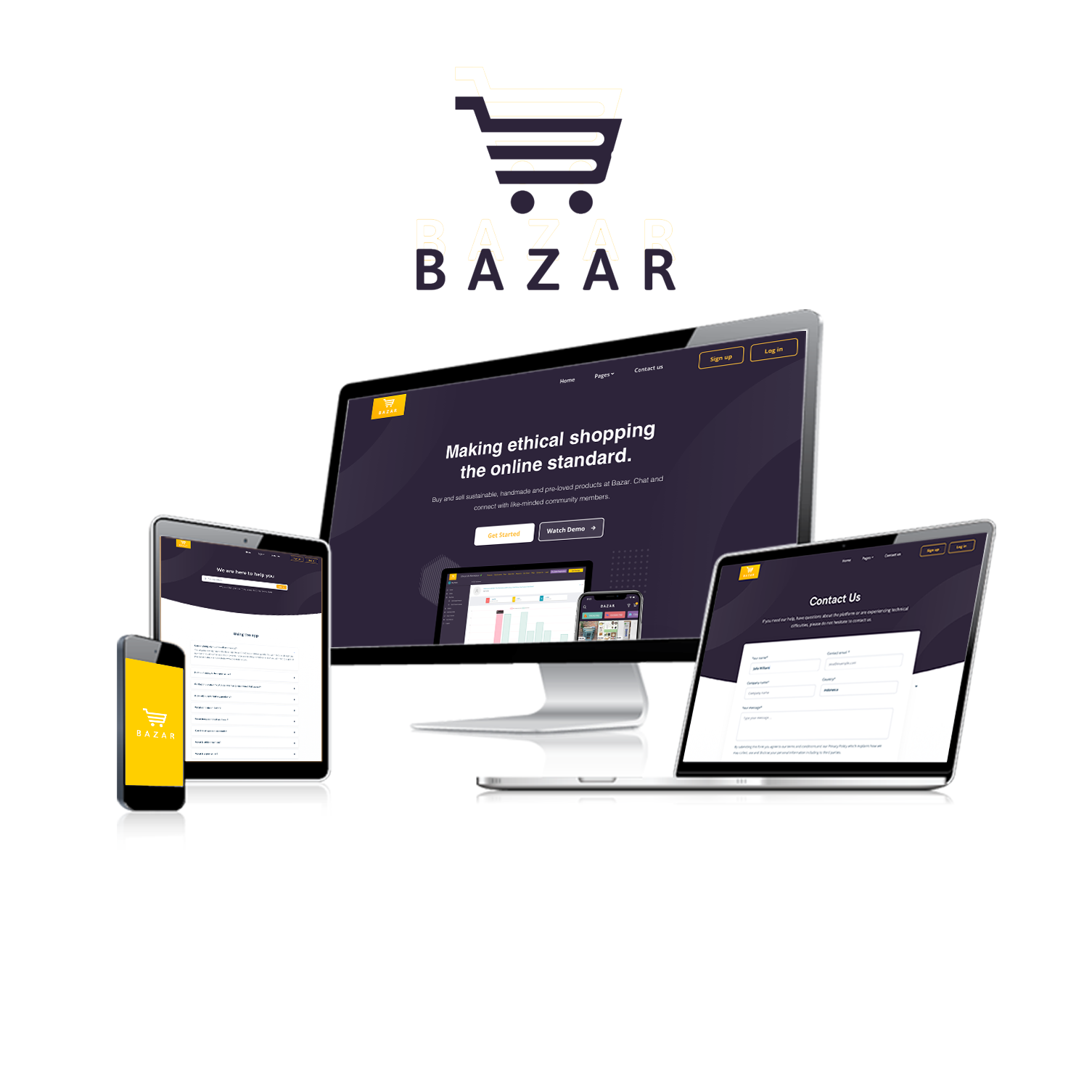 Bazar Ethical Life Marketplace — project showcase