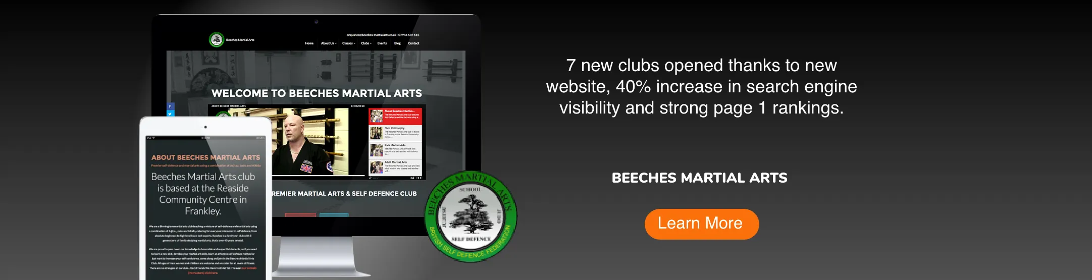 Beeches Martial Arts project