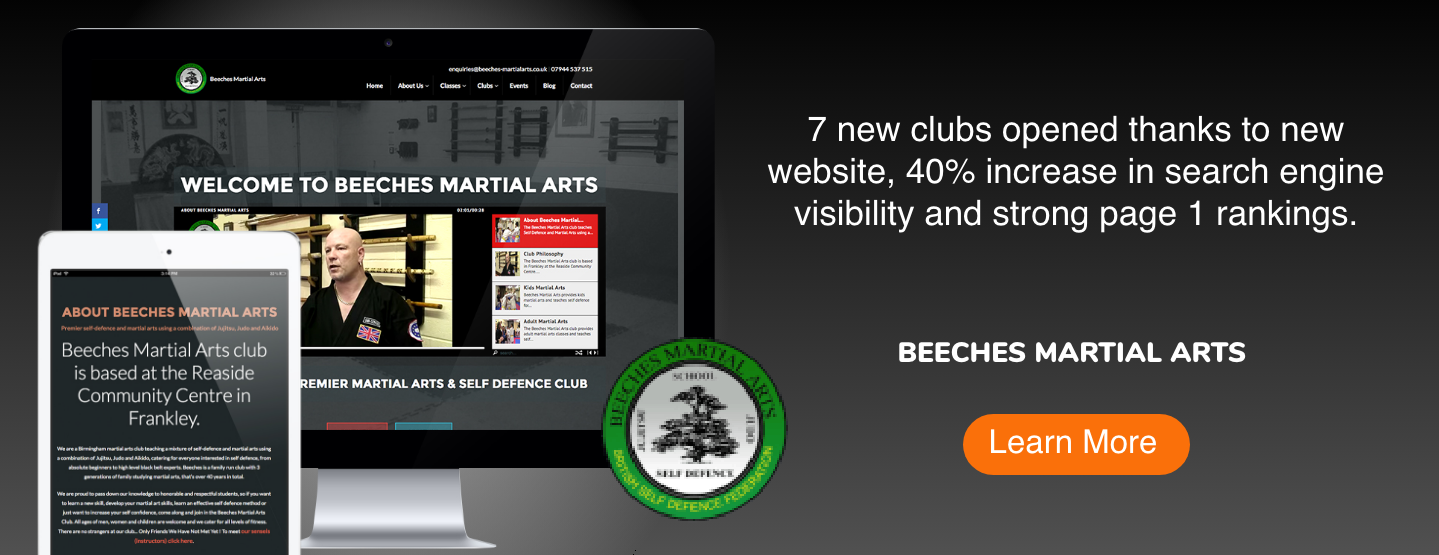 Beeches Martial Arts project