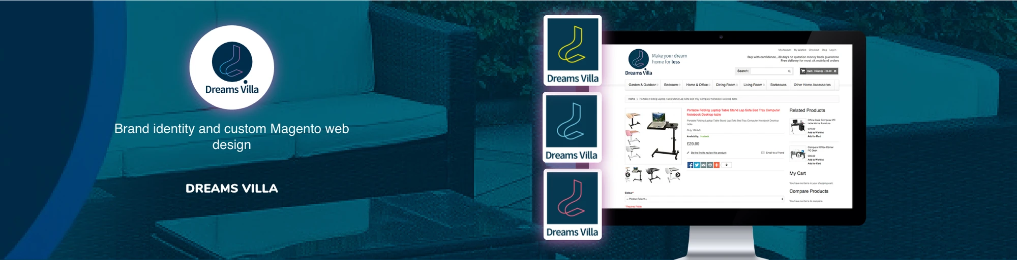 DreamsVilla project showcase
