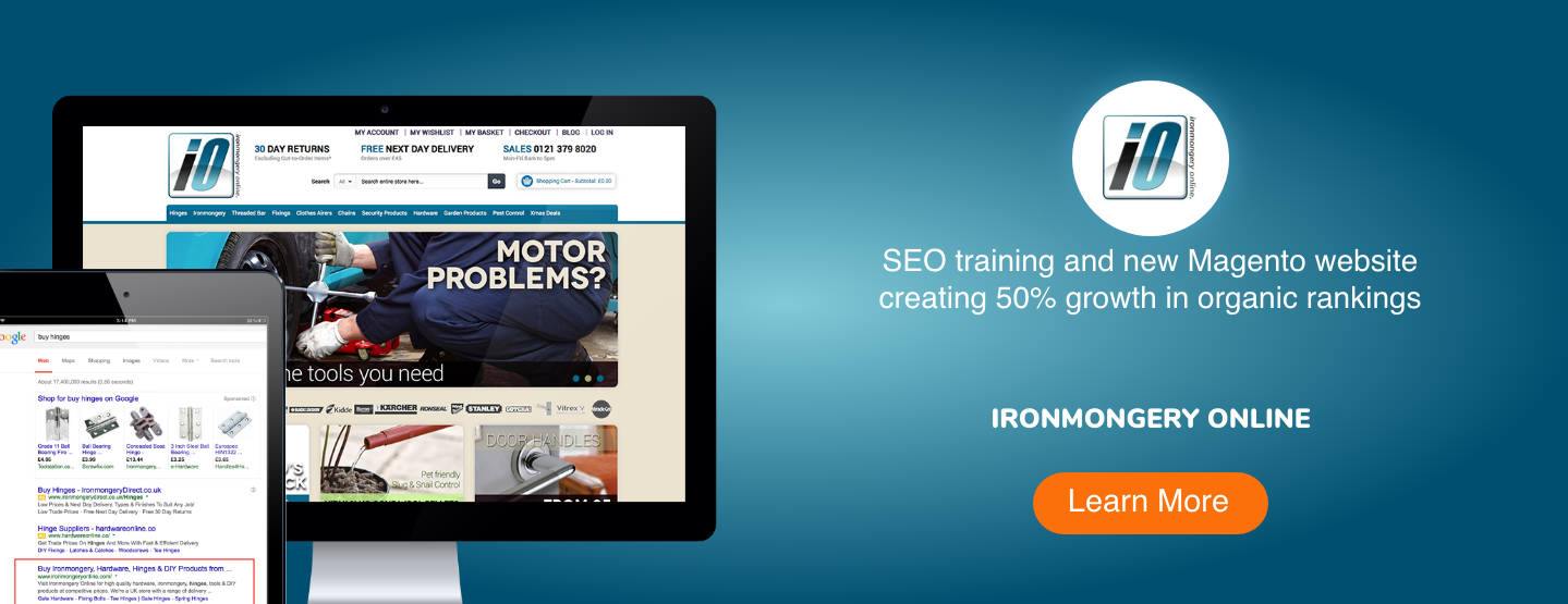 Ironmongery Online - Opace Project