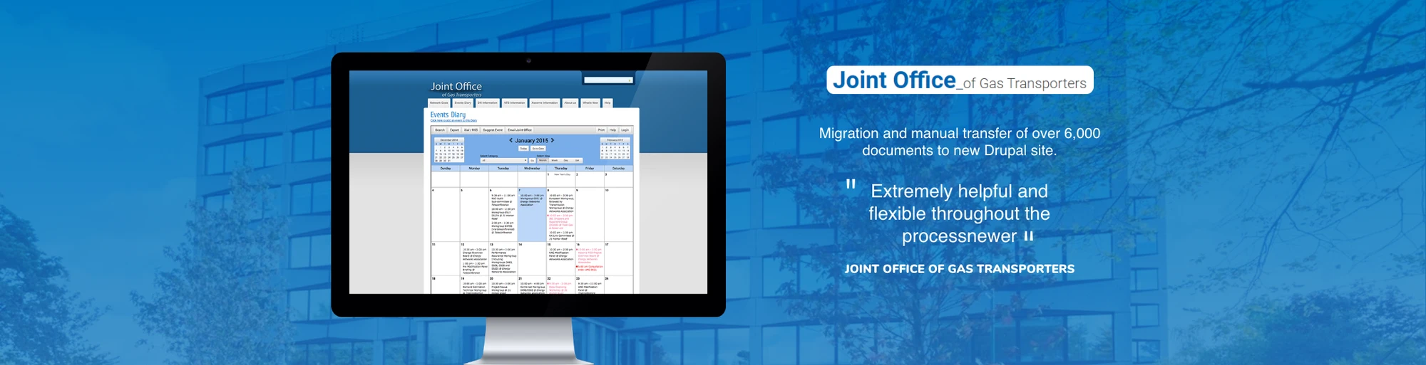 Joint Office of Gas Transporters project showcase