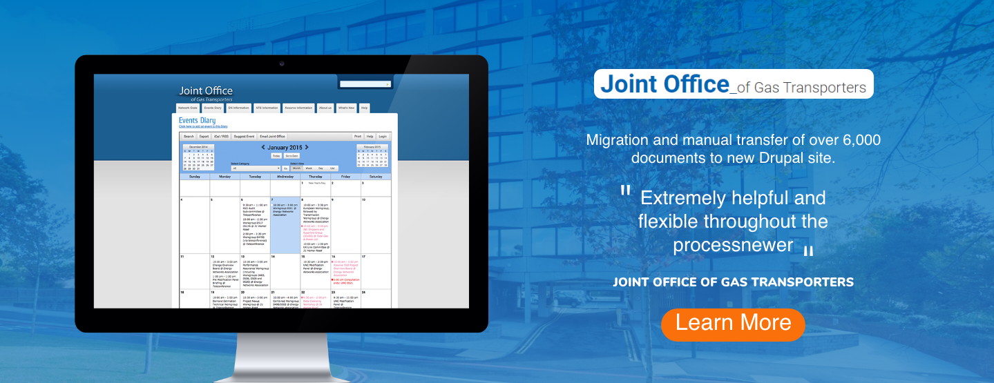Joint Office Of Gas Transporters - Opace Project