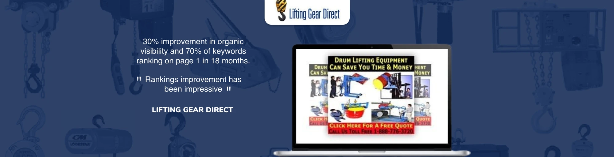 Lifting Gear Direct project showcase
