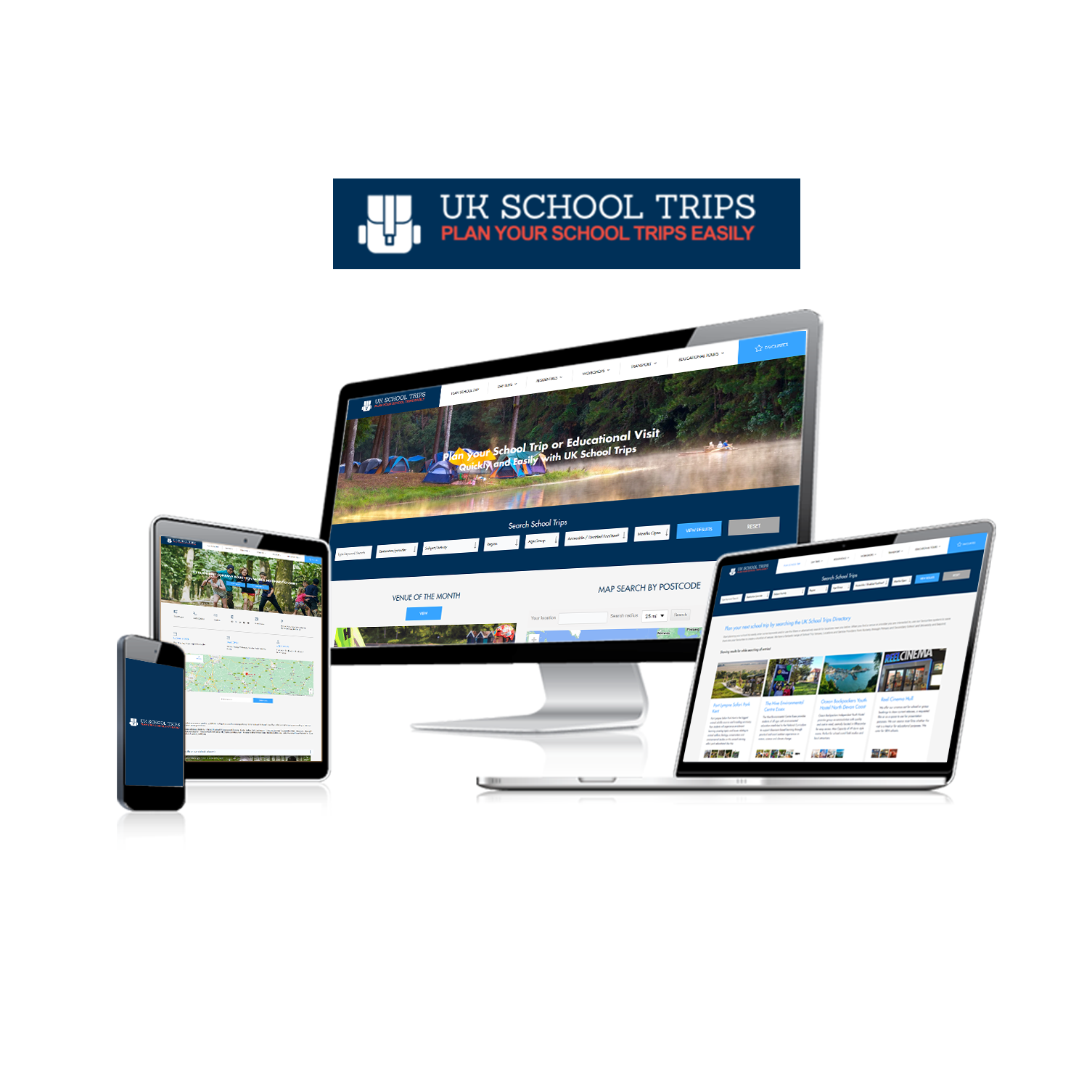 UK School Trips — project showcase