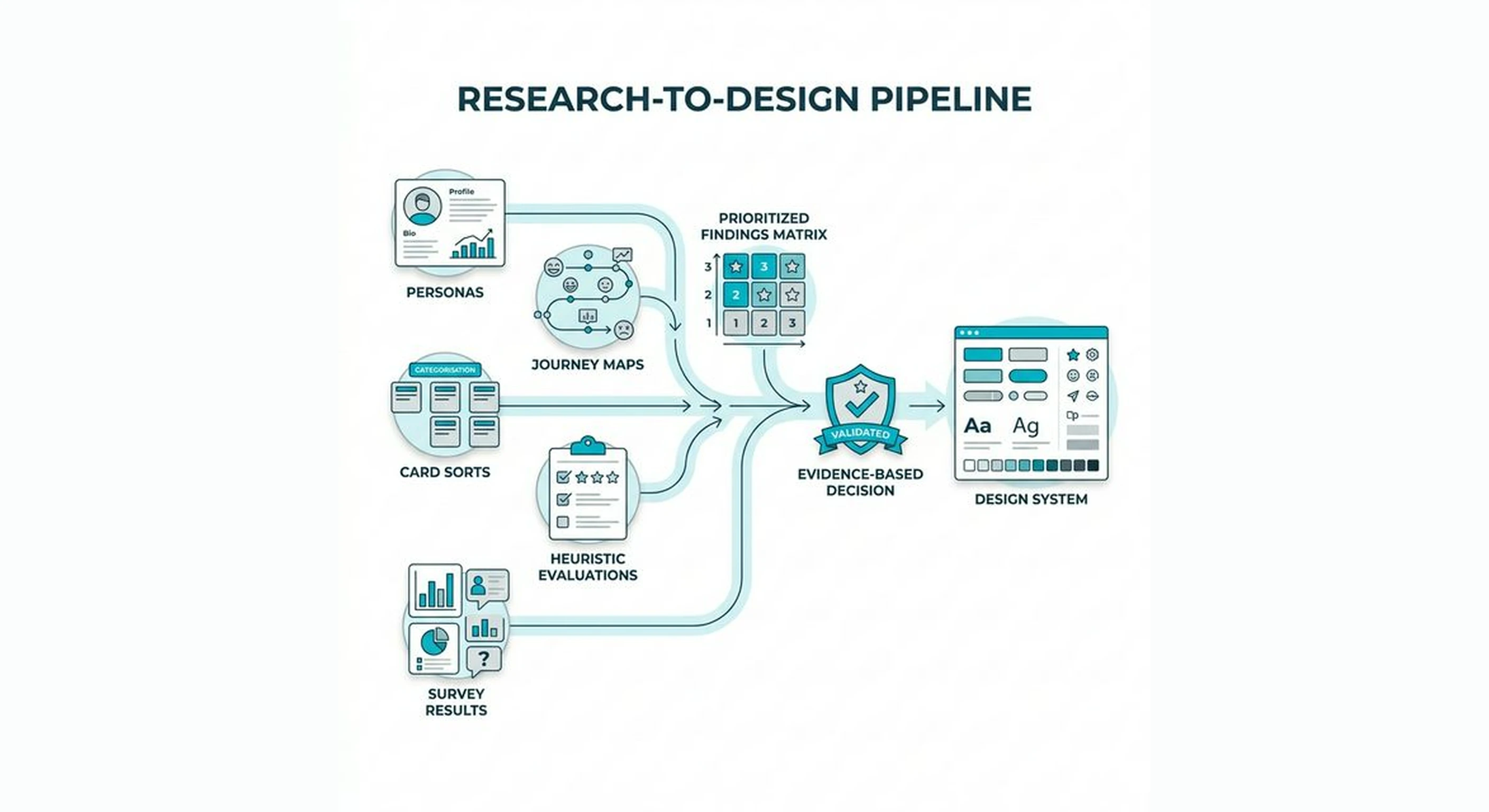 Research that feeds directly into design and development
