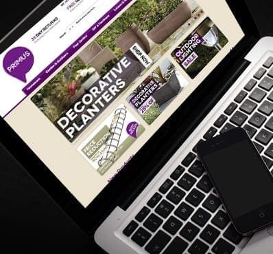Bespoke Magento theme design and development for homewares retailer PRIMUS
