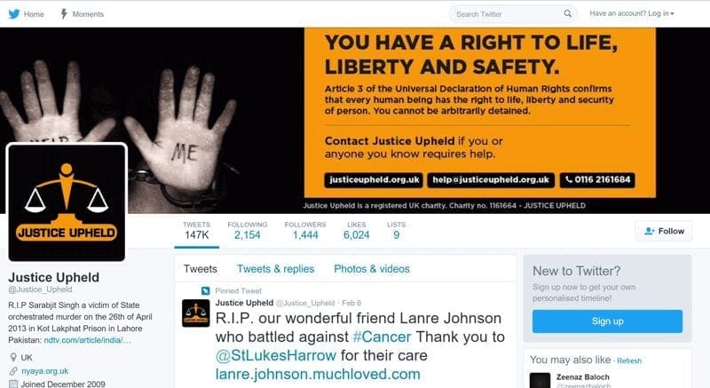 Justice Upheld Social Media branding from Opace