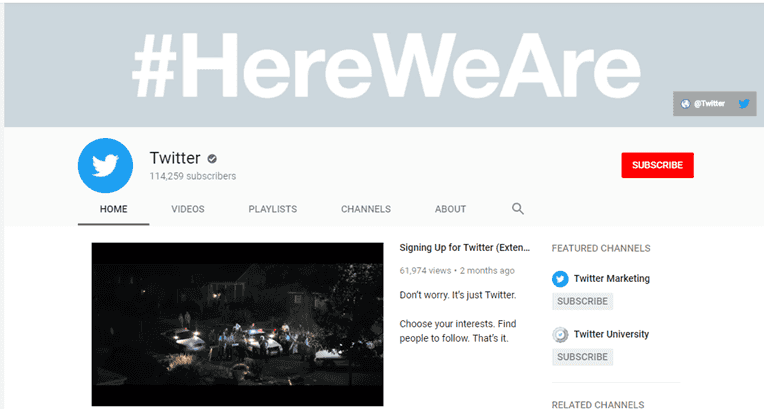 YouTube marketing - a very powerful tool to use in business (even for Twitter)