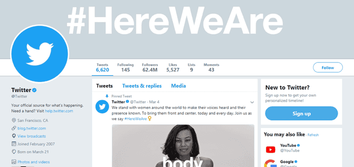 Create your own Twitter page for delivering great ROI on social media campaigns