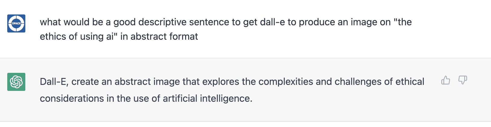 ChatGPT come up with the text to put into DALL-E