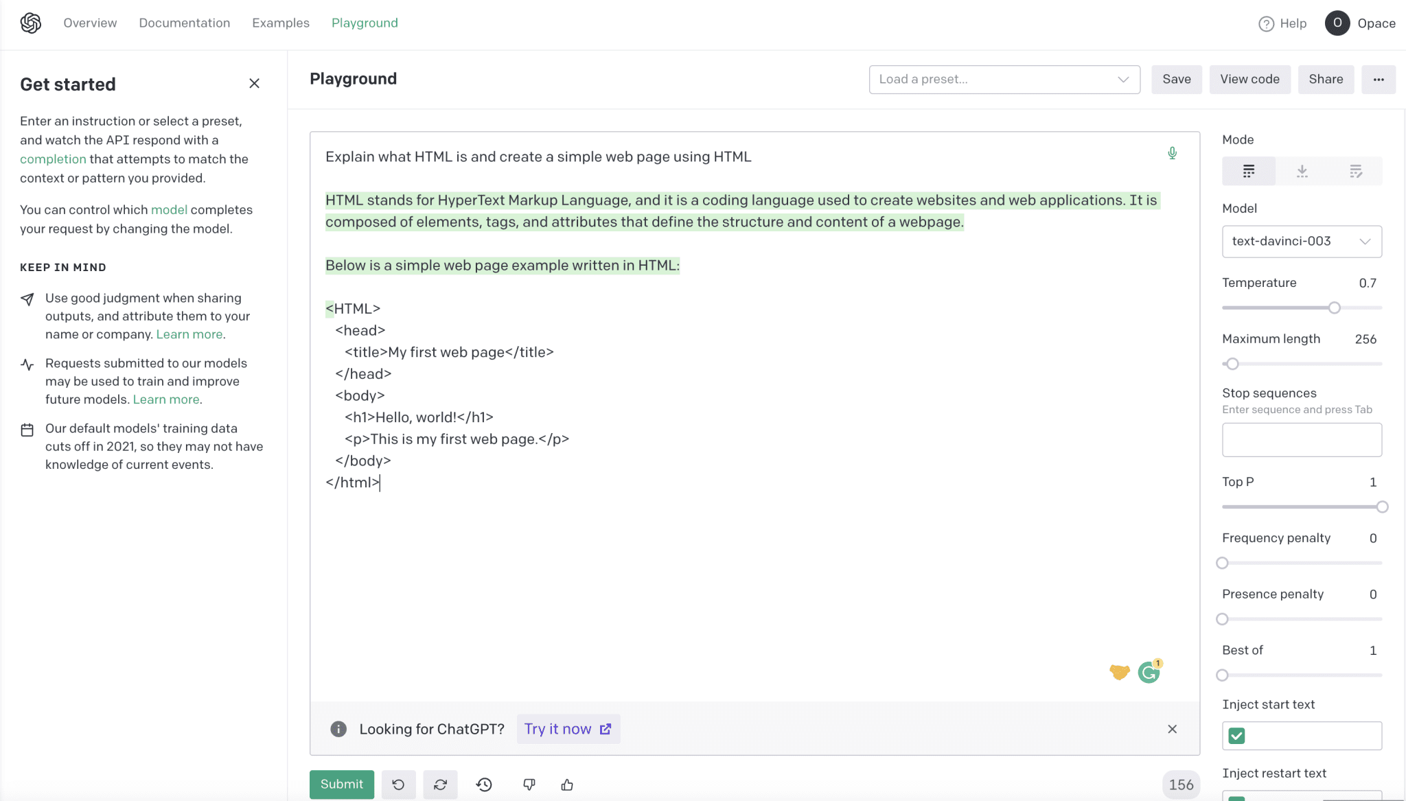 OpenAI’s ChatGPT For SEO | A Powerful AI Meta Data Tool | Opace
