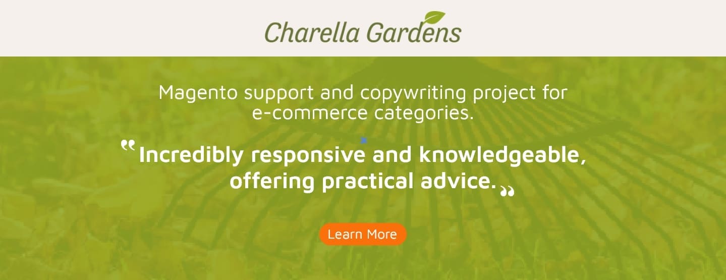 Charella Gardens banner