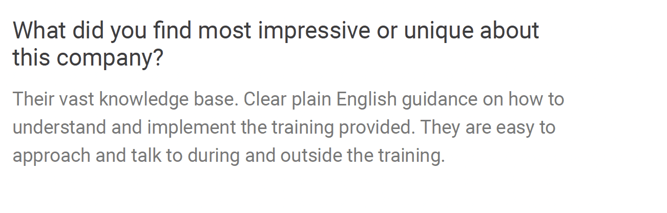 Electrium SEO Training - Clutch Feedback (4) Electrium SEO Training - Clutch Feedback (4)