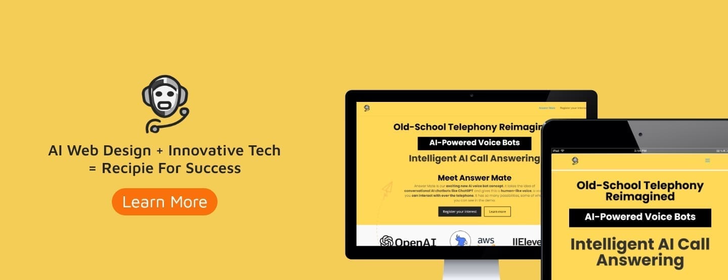 Answer Mate AI Company WordPress Website Development