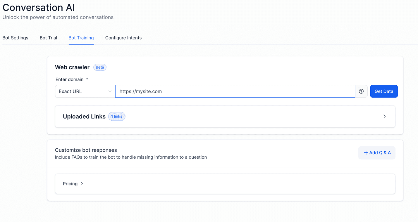 HighLevel CRM bot training