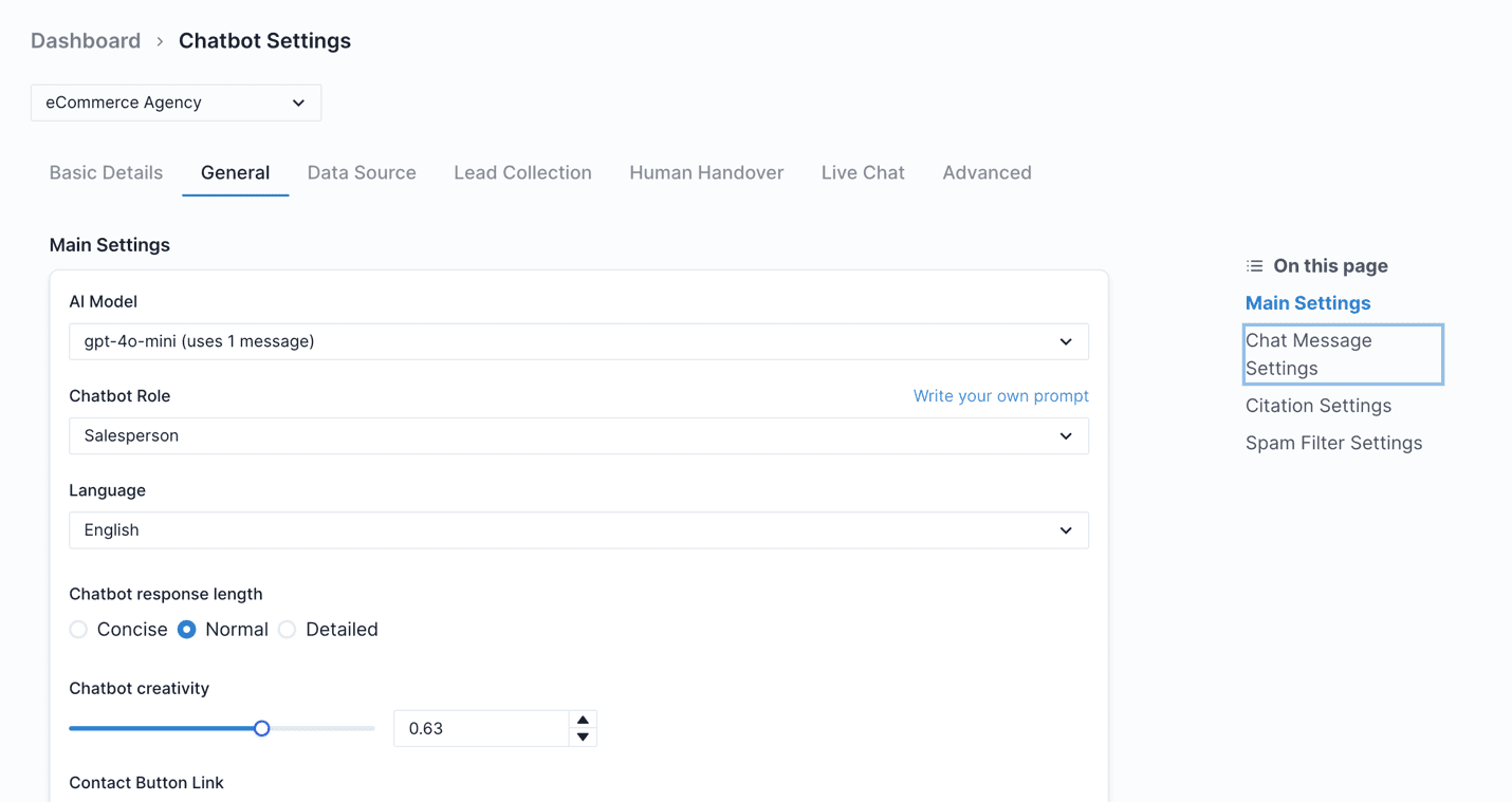 Wonderchat integration with OpenAI (GPT-4)