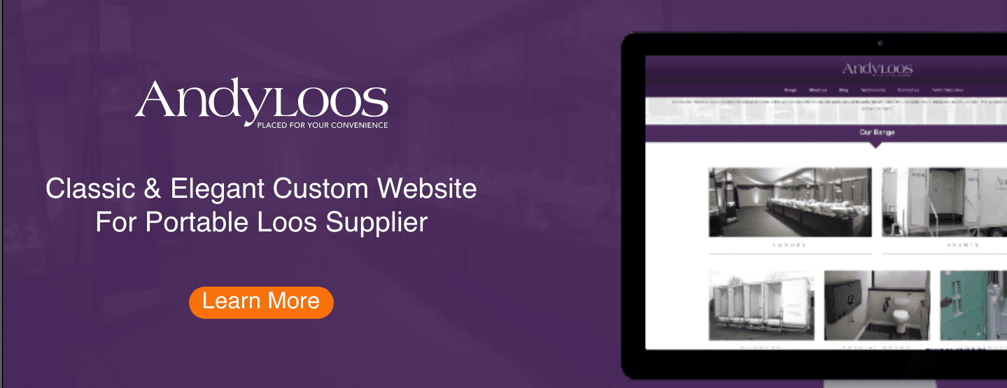 Andy Loos Custom WordPress Design