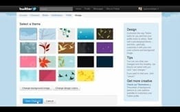 Twitter Basics (Part 3) – How to change a Twitter background image